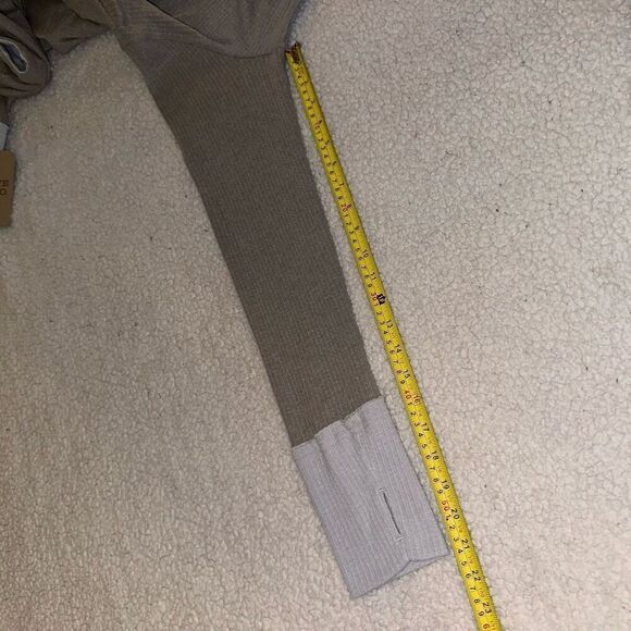 Frye Womens Gray Lightweight Textured Zip Up Hoodie Size Medium NWT - Picture 10 of 10